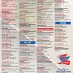 Calendar of events